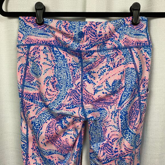 Lilly Pulitzer Luxletic Weekender Legging in Maybe Gator Sz.M - Picture 8 of 14